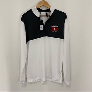 NWT Adidas Golf Lightweight Quarter Zip Shirt